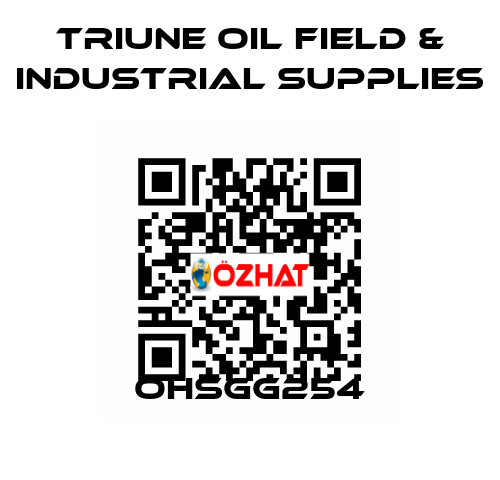 OHSGG254 Triune Oil Field & Industrial Supplies