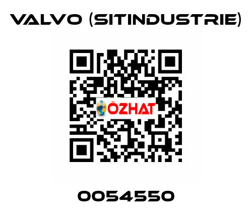 0054550 VALVO (SITINDUSTRIE)