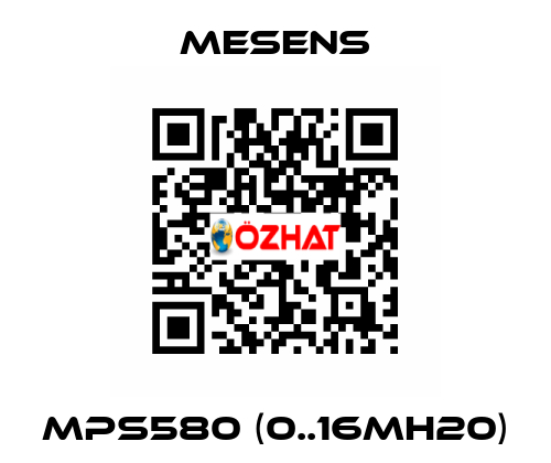 MPS580 (0..16mH20) Mesens