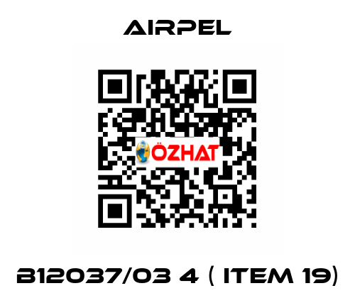 B12037/03 4 ( ITEM 19) Airpel