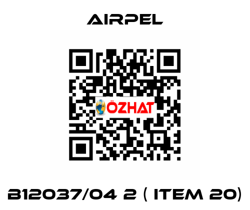B12037/04 2 ( ITEM 20) Airpel