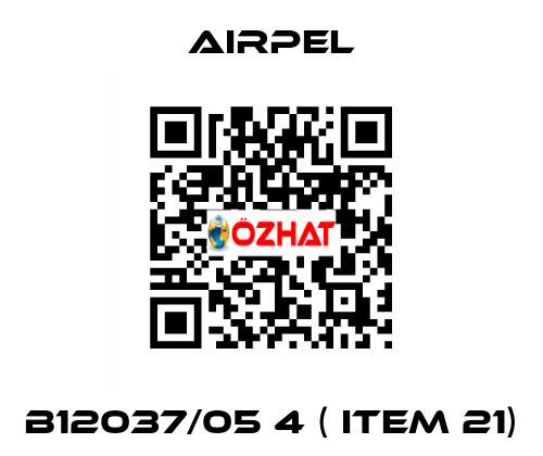 B12037/05 4 ( ITEM 21) Airpel
