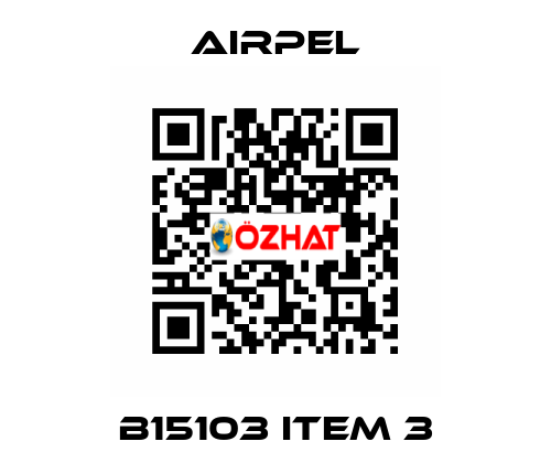 B15103 ITEM 3 Airpel