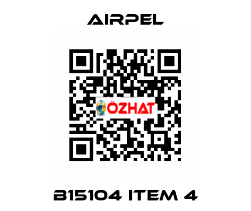 B15104 ITEM 4 Airpel