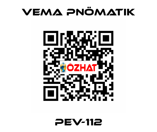 PEV-112 Vema Pnömatik