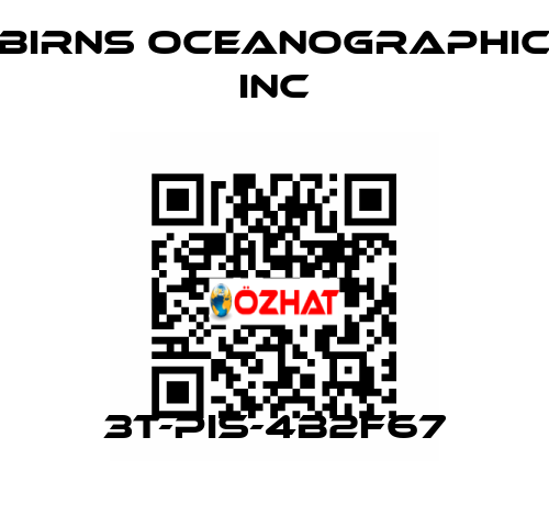 3T-PIS-4B2F67 BIRNS OCEANOGRAPHIC INC