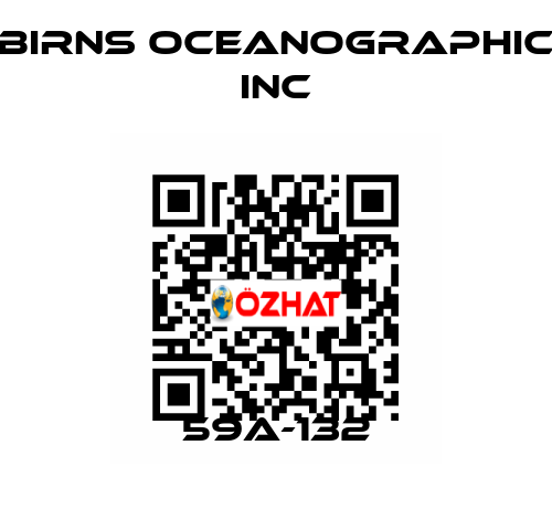 59A-132 BIRNS OCEANOGRAPHIC INC