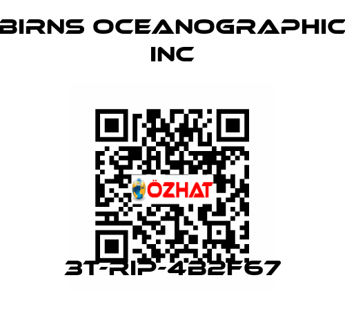 3T-RIP-4B2F67 BIRNS OCEANOGRAPHIC INC