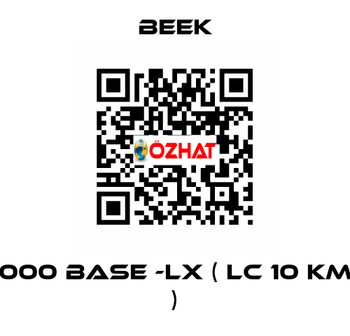 1000 BASE -LX ( LC 10 KM  ) Beek