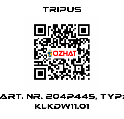 art. nr. 204P445, typ: KLKDW11.01 Tripus
