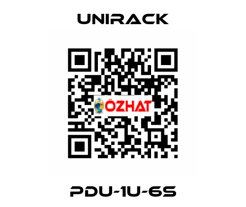 PDU-1U-6S Unirack