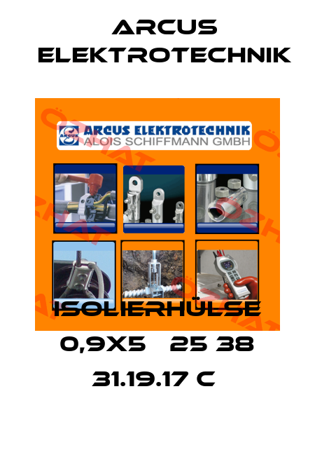 Isolierhülse 0,9x5   25 38 31.19.17 c  Arcus Elektrotechnik