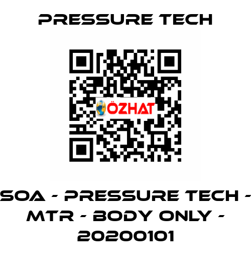 SOA - Pressure Tech - MTR - Body Only - 20200101 Pressure Tech