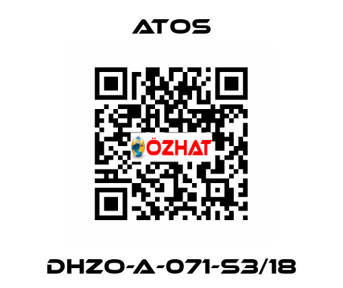 DHZO-A-071-S3/18 Atos