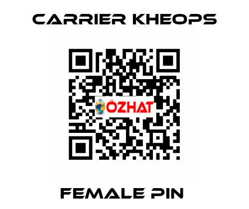 FEMALE PIN  Carrier Kheops