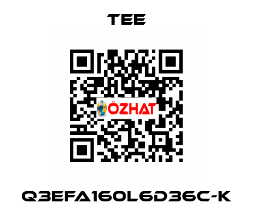 Q3EFA160L6D36C-K TEE
