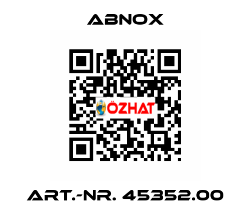 Art.-Nr. 45352.00 ABNOX