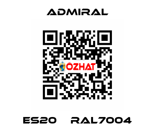 es20    RAL7004 admiral