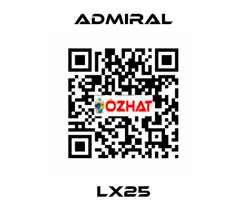 LX25 admiral