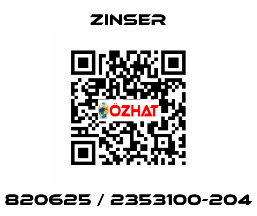 820625 / 2353100-204 Zinser