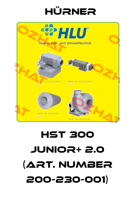 HST 300 Junior+ 2.0 (art. number 200-230-001) HÜRNER