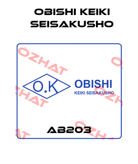 AB203 Obishi Keiki Seisakusho
