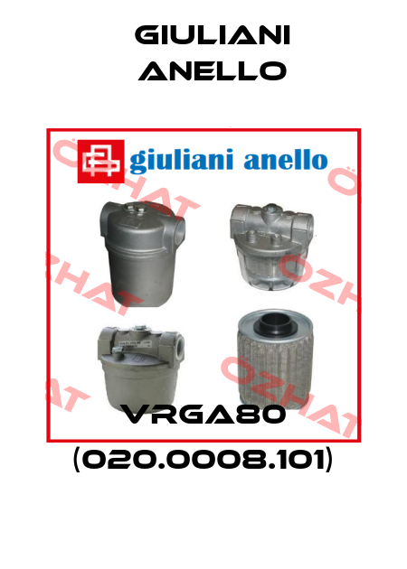 VRGA80 (020.0008.101) Giuliani Anello