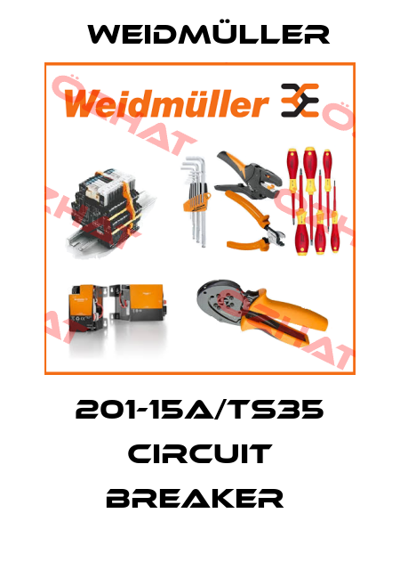 201-15A/TS35 CIRCUIT BREAKER  Weidmüller