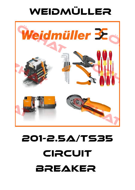 201-2.5A/TS35 CIRCUIT BREAKER  Weidmüller