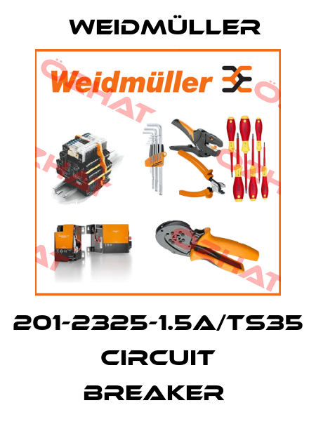 201-2325-1.5A/TS35 CIRCUIT BREAKER  Weidmüller