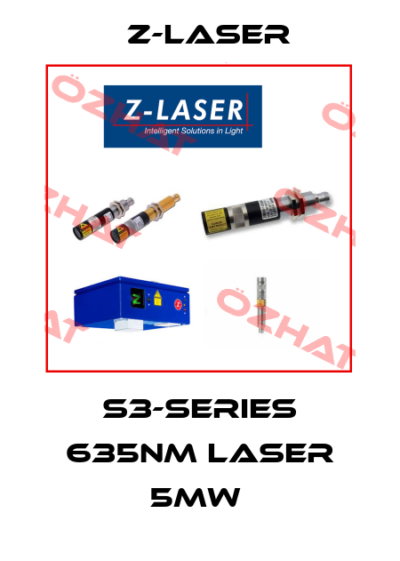 S3-Series 635nm Laser 5mW  Z-LASER