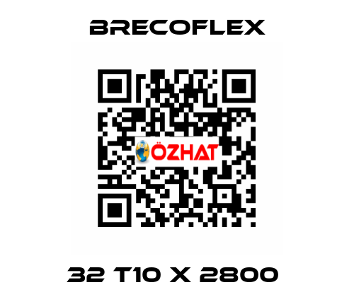 32 T10 x 2800  Brecoflex