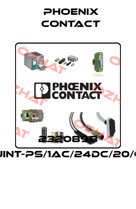2320898 QUINT-PS/1AC/24DC/20/CO  Phoenix Contact