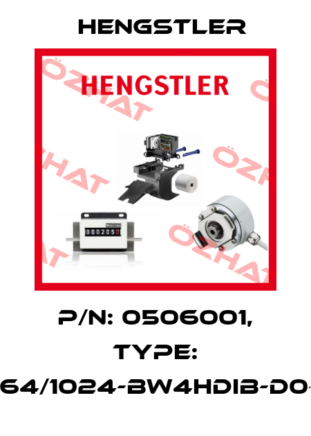 p/n: 0506001, Type: RI64/1024-BW4HDIB-D0-O Hengstler
