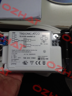 TE 0105 - 86456435 Tridonic