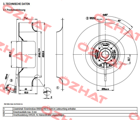 R1G220 AB73-95 EBM Papst