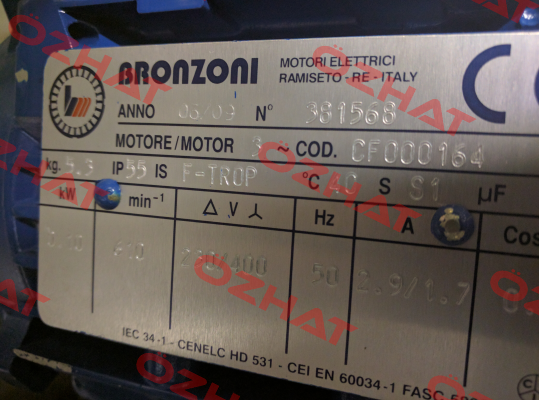 CF000164  Bronzoni