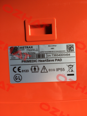 96515 (1x 2 pcs)  Primedic (Metrax)
