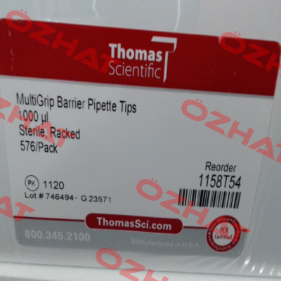 1158T54 Thomas Scientific