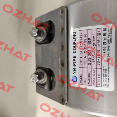 RCH-S 5 INCH 125A YOUNGNAM METAL