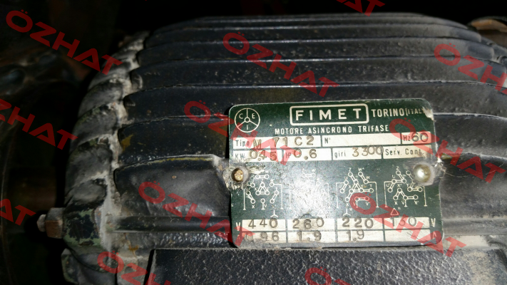 Tipo: M 71C2 Fimet