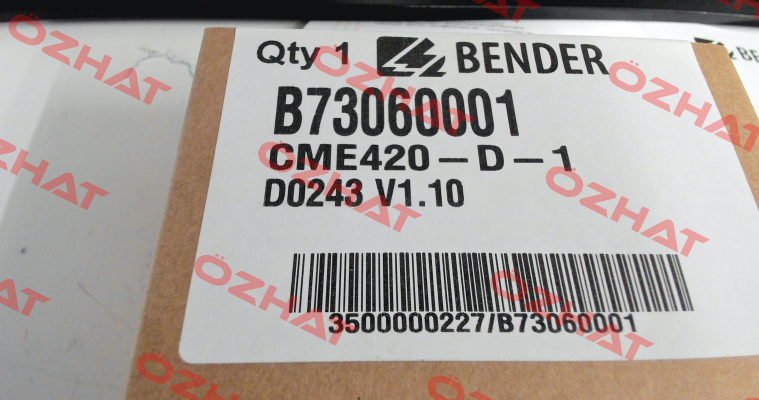 p/n: B73060001, Type: CME420-D-1 Bender