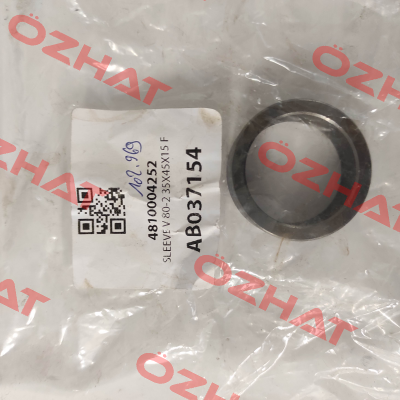 Sleeve old  code 4810004259/ new code 481004252 Varisco pumps