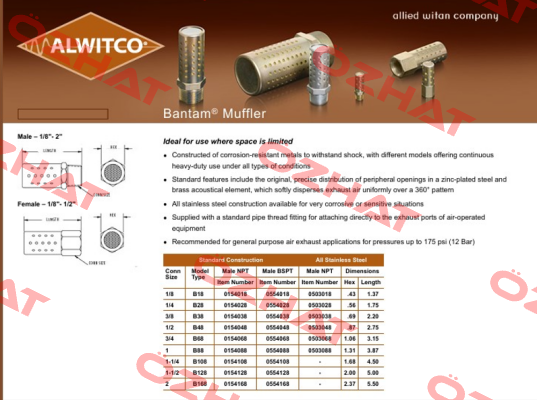 type:B38 number:0554028 Alwitco