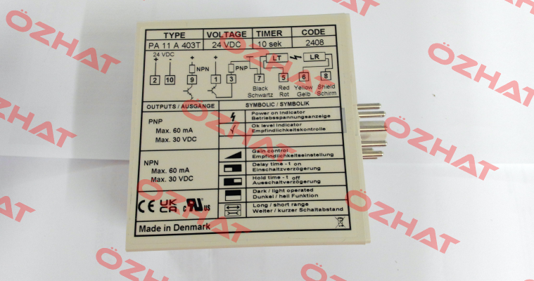 p/n: 8835, Type: PA 11 A 403T Telco