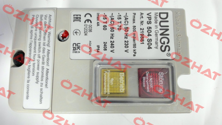 95219881 / VPS 504 S04 Dungs