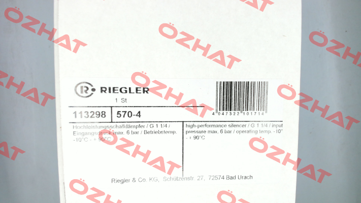 570-4 / 113298 Riegler
