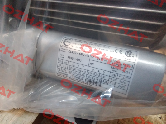CL 420 HS  kW2,2 MAPRO International