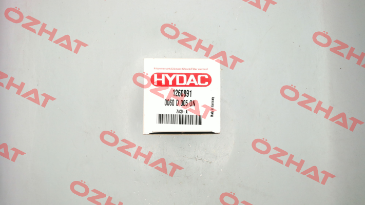 P/N: 1260891, Type: 0060 D 005 BN4HC Hydac