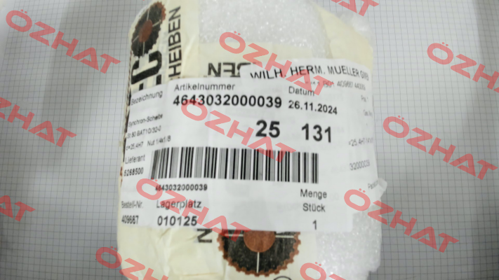 ST 80 BAT10/32-0 no hub Brecoflex
